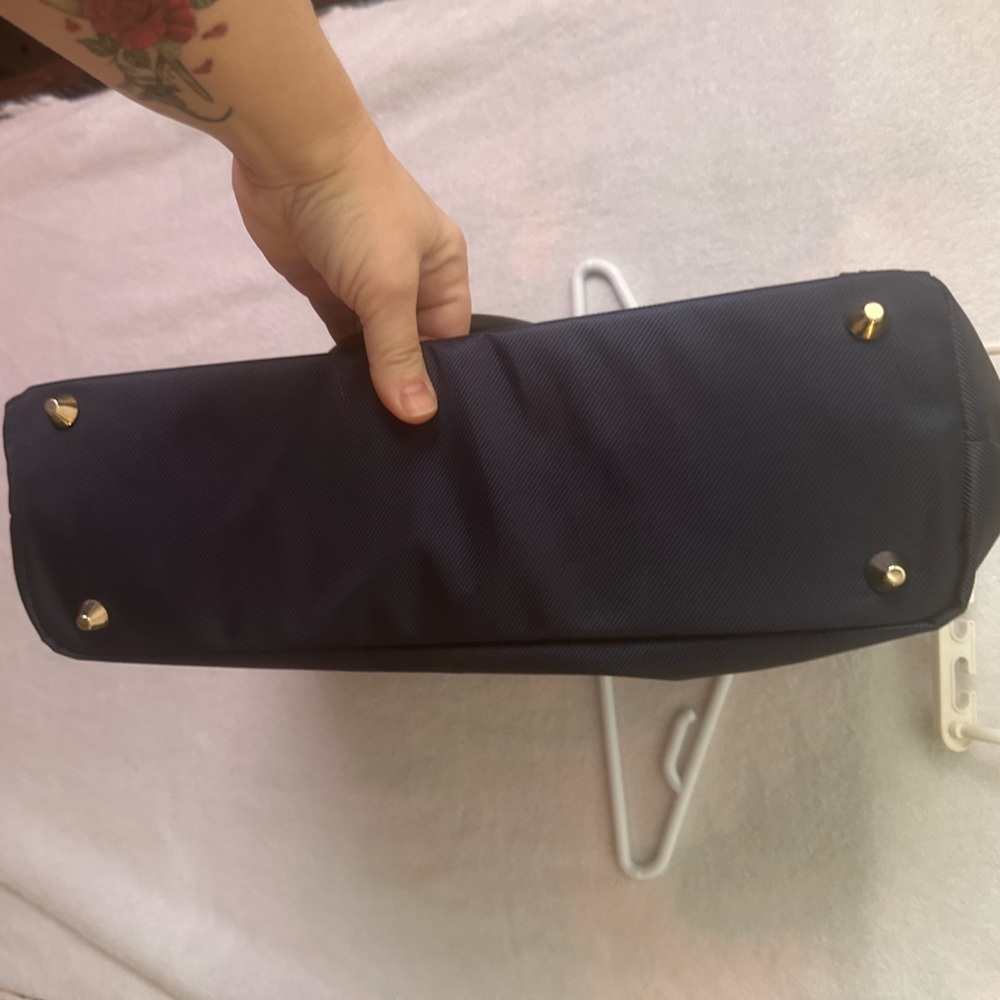 Kenneth Cole Reaction Navy Laptop Bag - Picture 7 of 7